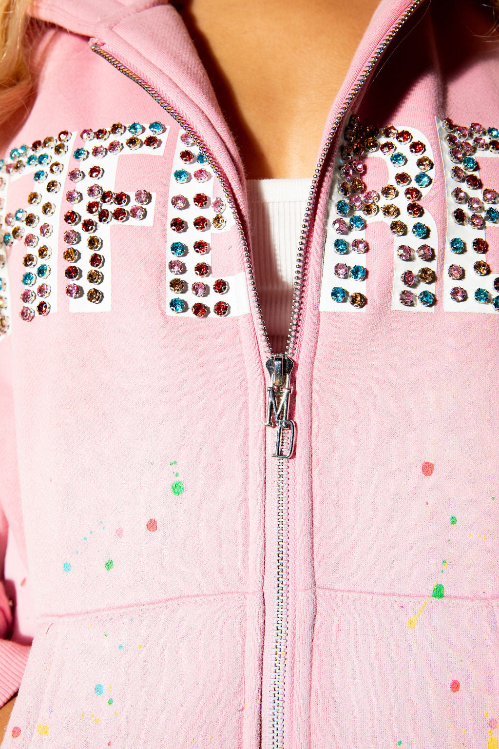 Graffiti Zip-Up (Pink)