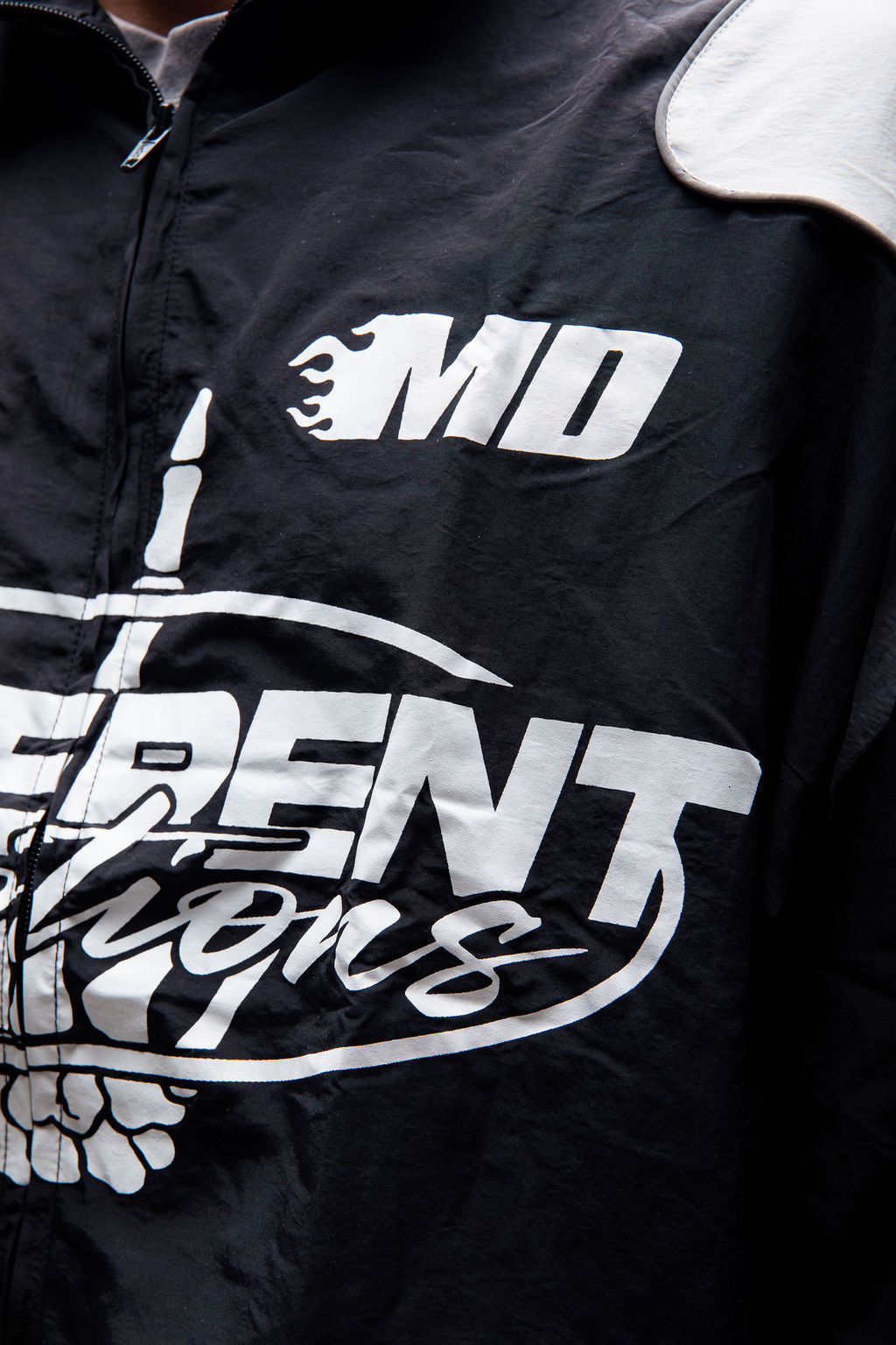 Emotions track jacket (black/light grey)