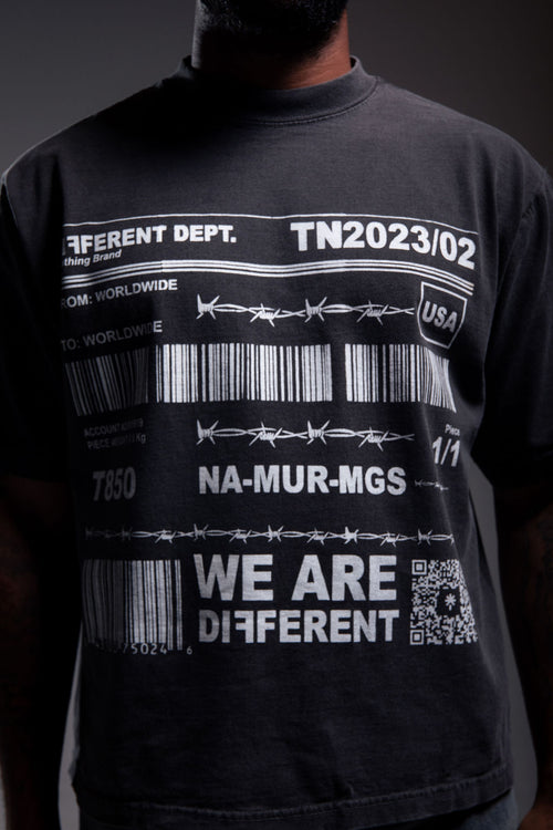 Barcode Oversized Tee