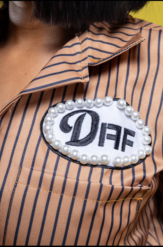 Pearl Worker Shirt (Brown)