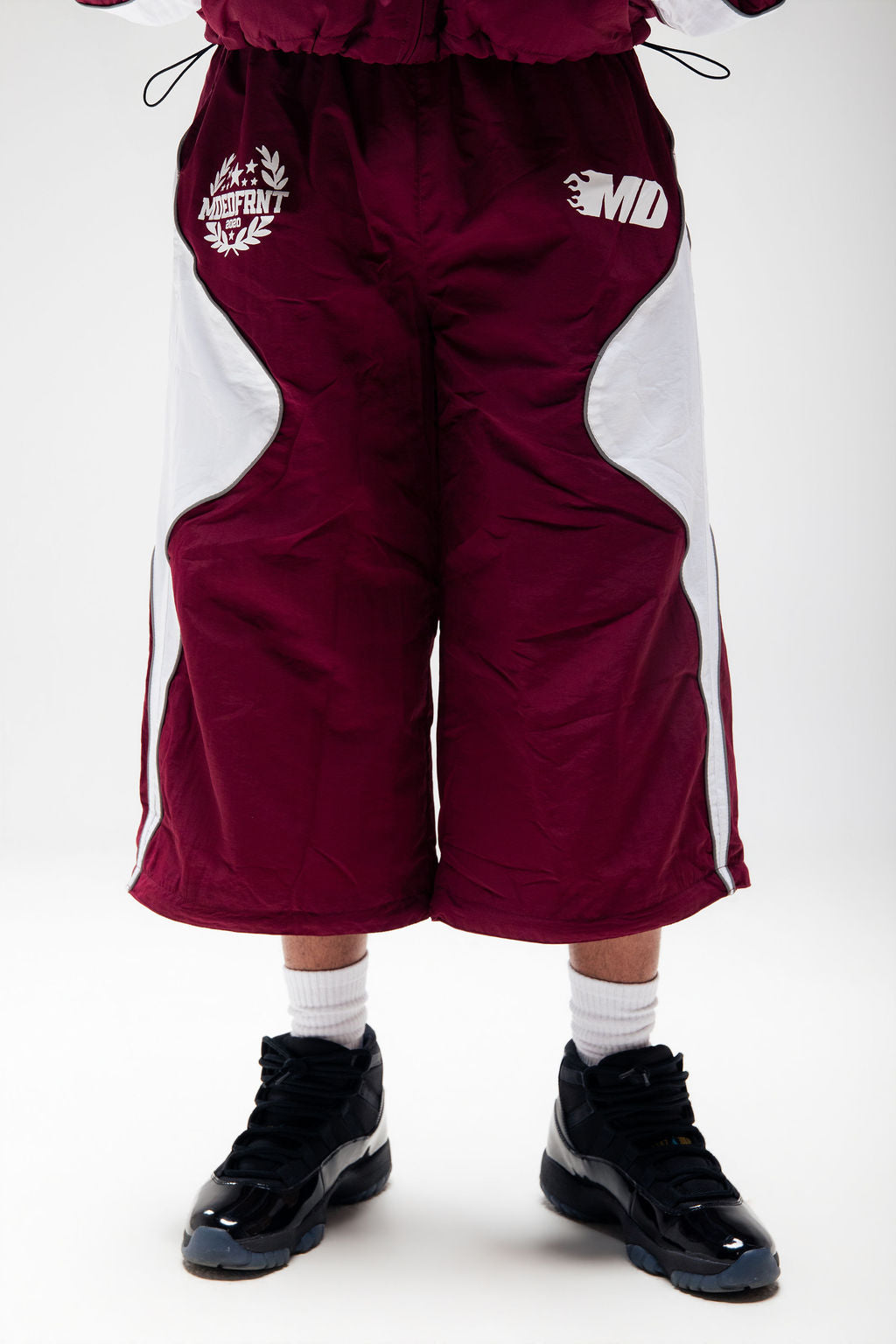 Emotions track pants (crimson/white)