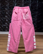 Load image into Gallery viewer, Flared Straight Zip Joggers - Pink
