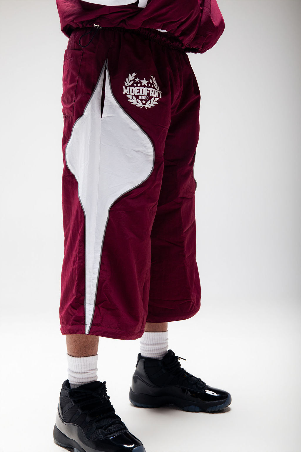 Emotions track pants (crimson/white)