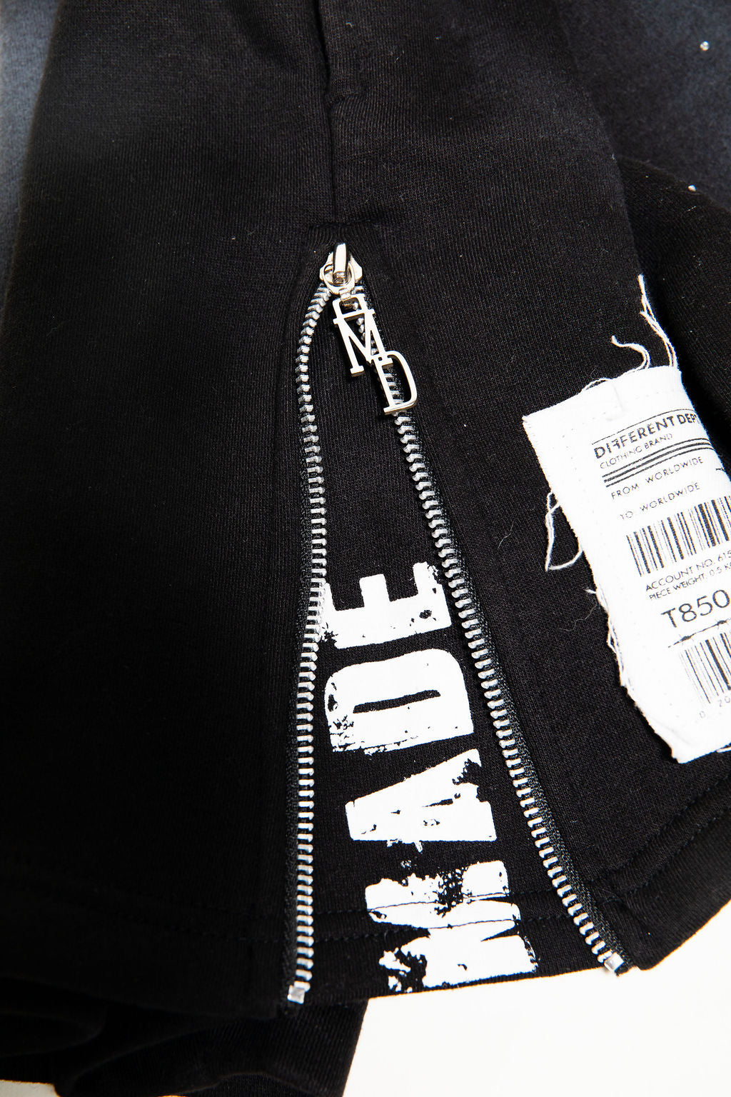 Flared Straight Shorts (Black)
