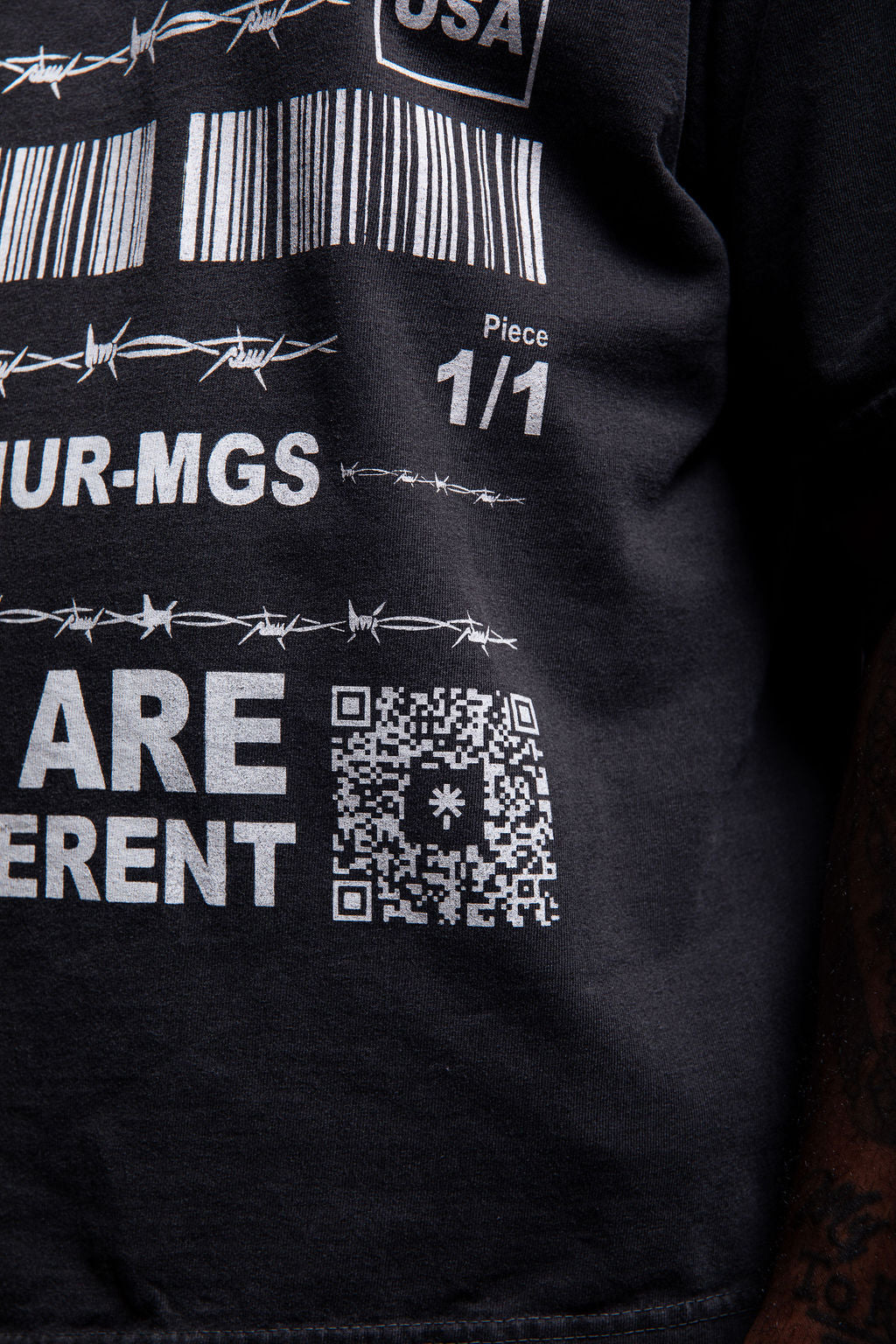 Barcode Oversized Tee