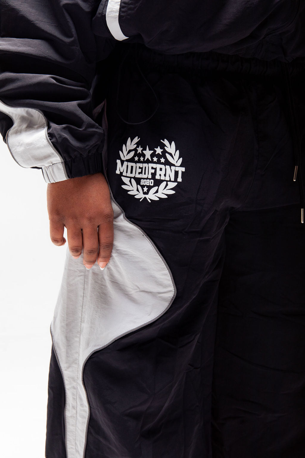 Emotions track pants (black/light grey)