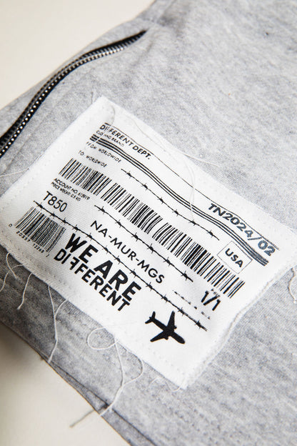 Flared Straight Shorts (Gray)