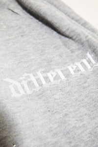 Flared Straight Shorts (Gray)