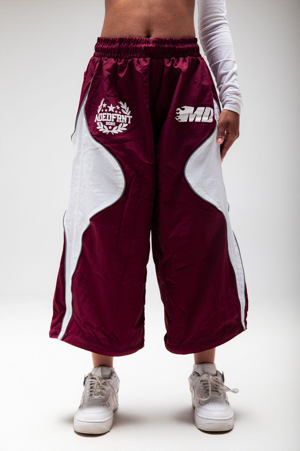 Emotions track pants (crimson/white)