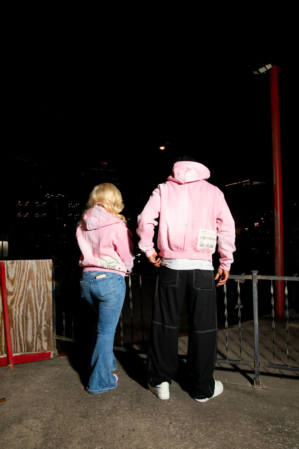 Graffiti Zip-Up (Pink)
