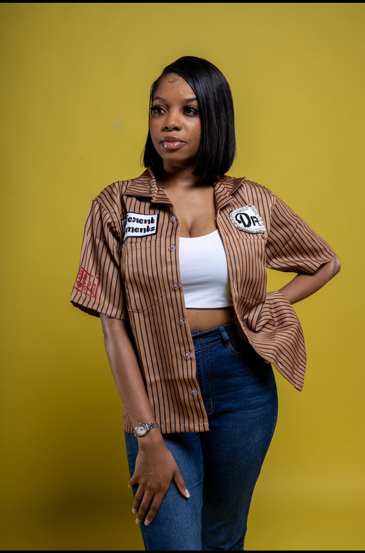 Pearl Worker Shirt (Brown)