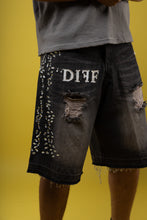 Load image into Gallery viewer, Rockstar Jorts (black)

