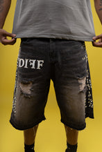Load image into Gallery viewer, Rockstar Jorts (black)
