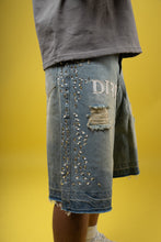 Load image into Gallery viewer, Rockstar Jorts (Blue)
