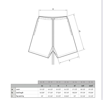 Flared Straight Shorts (Gray)